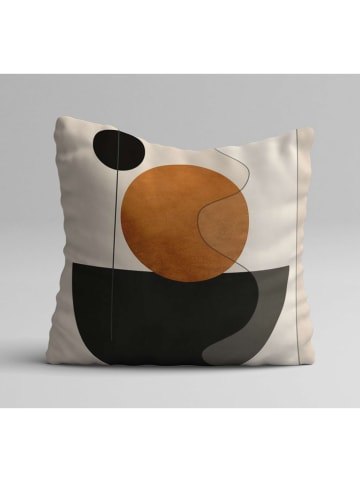 Wallity 3er-Set: Kissenhüllen in Creme/ Hellbraun/ Schwarz