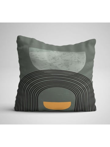 Wallity Poszewki (3 szt.) w kolorze żółto-zielono-szarym na poduszkę