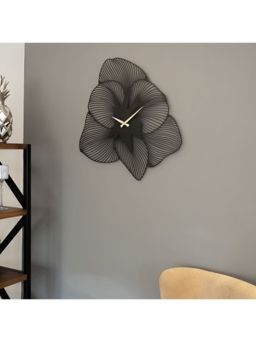 Wallity Wandklok zwart - Ø 49 cm