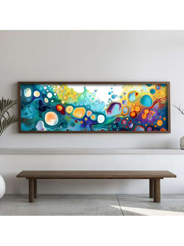 Wallity Ingelijste kunstdruk - (L)40 x (B)120 cm