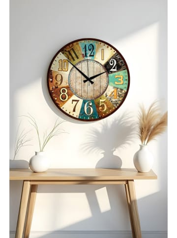 Wallity Wandklok beige - Ø 50 cm