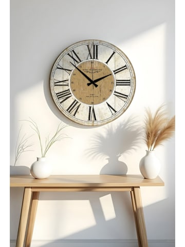 Wallity Wandklok beige - Ø 50 cm