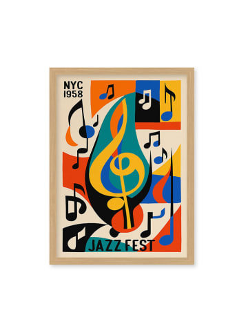 Wallity Ingelijste kunstdruk