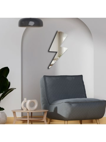 Wallity Lustro w kolorze srebrnym - 60 x 30 cm