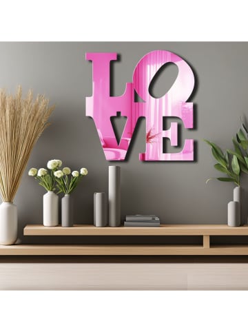 Wallity Spiegel roze - (L)48 x (B)47 cm