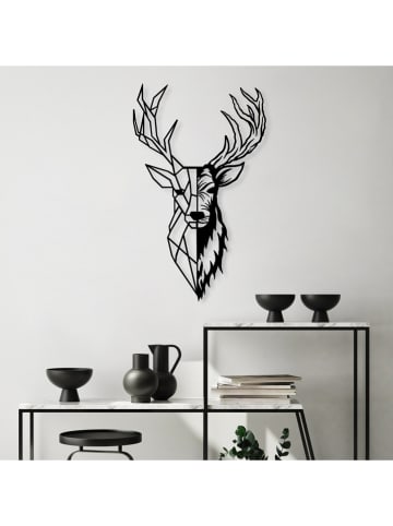 Wallity Wanddecor zwart - (L)70 x (B)42 cm