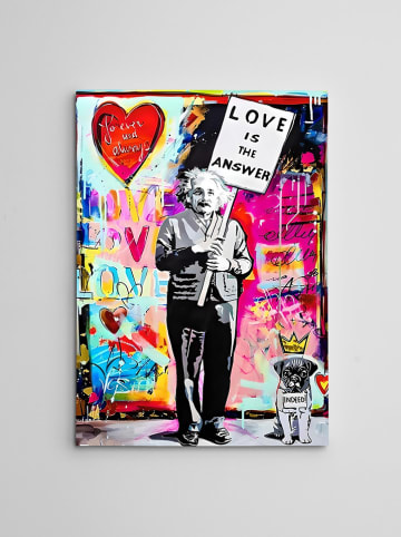 wall addiction Leinwand-Kunstdruck