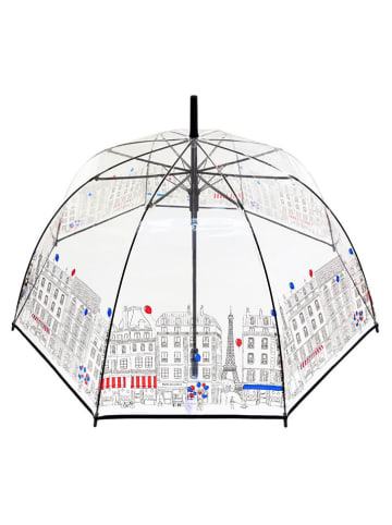 SMATI Stockschirm "Paris" in Transparent/ Bunt - Ø 85 cm