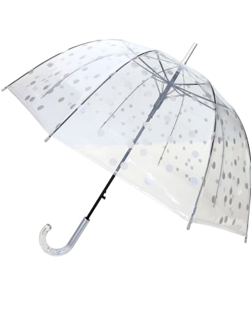 SMATI Parasol "Dots" w kolorze srebrnym - Ø 85 cm