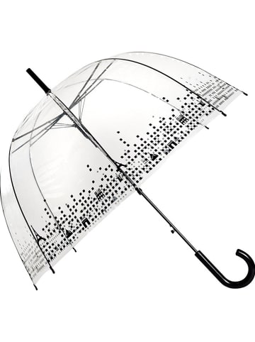 SMATI Parasol "Paris Monuments" w kolorze czarnym - Ø 81 cm