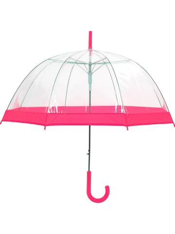 SUSINO Paraplu transparant/lichtroze - Ø 85 cm