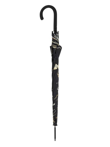 Doppler Stockschirm in Schwarz/ Gold - Ø 101 cm