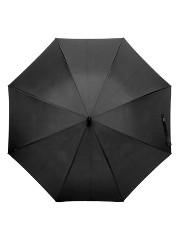 Falcone Paraplu zwart/lichtblauw - Ø 123 cm