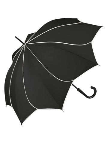 Pierre Cardin Stockschirm in Schwarz - Ø 105 cm