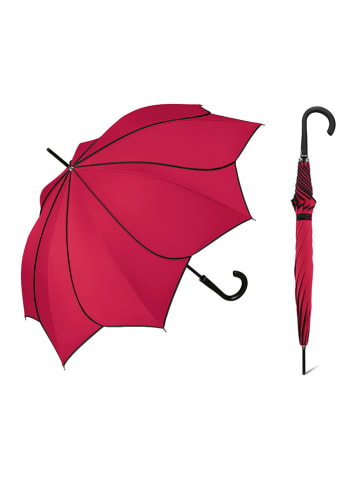 Pierre Cardin Stockschirm in Rot - Ø 105 cm