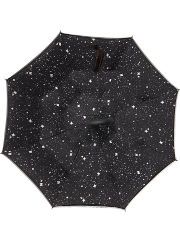 Le Monde du Parapluie Inside-Out-Schirm "Stars" in Schwarz - Ø 110 cm