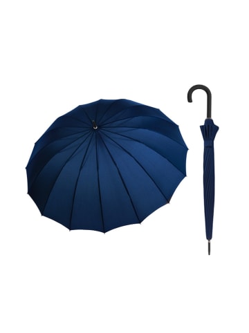 Doppler Stockschirm in Dunkelblau - Ø 113 cm