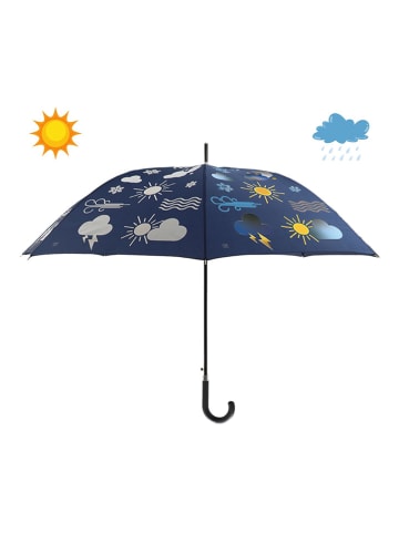 Esschert Design Paraplu donkerblauw/meerkleurig - Ø 120 cm