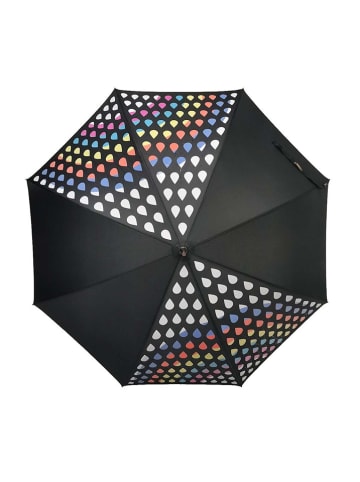 Soake Stockschirm in Schwarz/ Bunt - Ø 100 cm