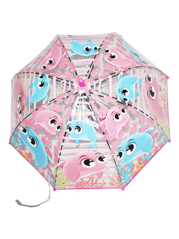 Le Monde du Parapluie Kinderparaplu blauw/roze - Ø 70 cm
