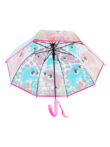 Le Monde du Parapluie Kinderschirm in Blau/ Pink - Ø 70 cm