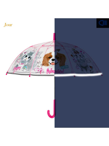 PERLETTI Kinderparaplu "Animals" transparant/meerkleurig - Ø 72 cm