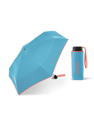 Benetton Parasol w kolorze turkusowym - Ø 87 cm