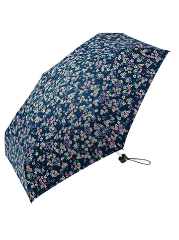 happy rain Taschenschirm in Dunkelblau/ Bunt - Ø 90 cm