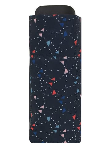 SMATI Taschenschirm in Schwarz/ Bunt - Ø 93 cm