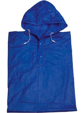 Impliva Regenponcho blauw