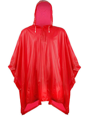 Impliva Regenponcho in Rot