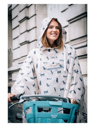 SMATI Regenponcho in Beige