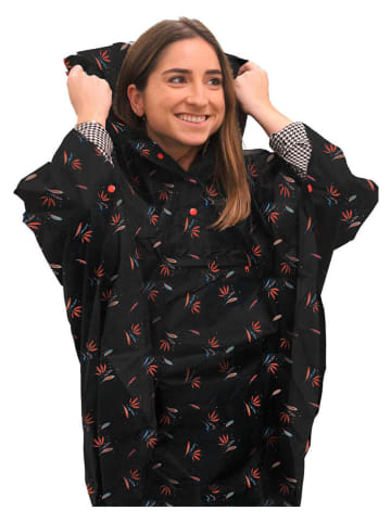 SMATI Regenponcho zwart