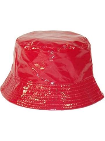 Le Monde du Parapluie Kapelusz przeciwdeszczowy w kolorze czerwonym