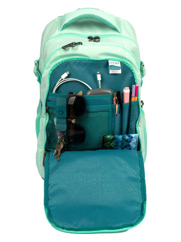 neoxx Rucksack "Active" in Türkis - (L)24 x (B)31 x (H)45,5 cm