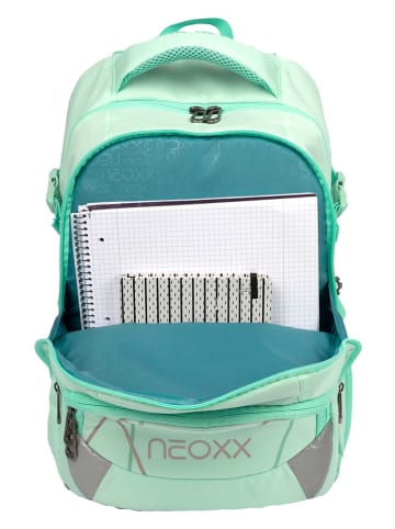 neoxx Rucksack "Active" in Türkis - (L)24 x (B)31 x (H)45,5 cm