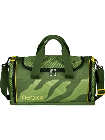 neoxx Torba sportowa "Champ" w kolorze zielonym - 41 x 22 x 20 cm