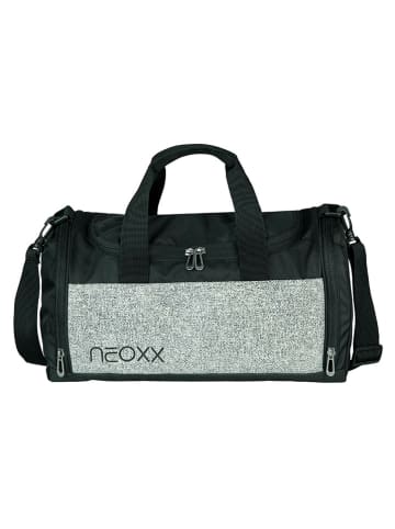 neoxx Sporttasche "Champ" in Schwarz/ Grau - (B)41,5 x (H)22,5 x (T)20 cm