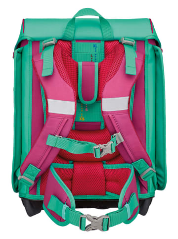 DerDieDas 5tlg. Schulranzen-Set " ErgoFlex Max - Peppermint Pony" in Türkis