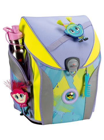 DerDieDas 5tlg. Schulranzen-Set "ErgoFlex Max - Hippie Hair" in Bunt