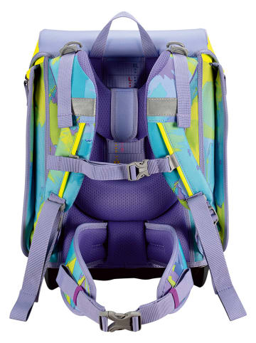 DerDieDas 5tlg. Schulranzen-Set "ErgoFlex Max - Hippie Hair" in Bunt