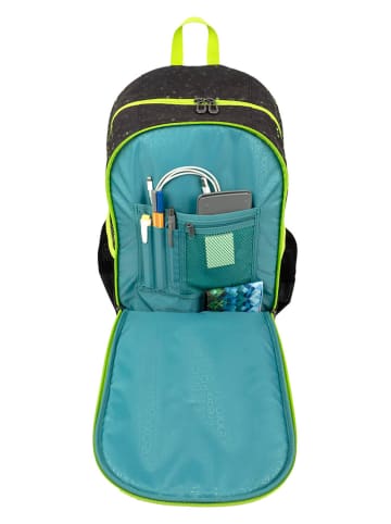 neoxx Plecak "Flow" w kolorze zielonym - 28 x 42,5 x 18 cm