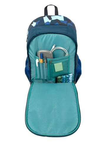neoxx Rucksack "Flow" in Blau - (B)28 x (H)42,5 x (T)18 cm