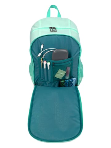 neoxx Plecak "Flow" w kolorze turkusowym - 28 x 42,5 x 18 cm