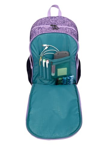 neoxx Rucksack "Flow" in Lila - (B)28 x (H)42,5 x (T)18 cm