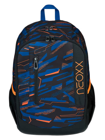 neoxx Rucksack "Flow" in Dunkelblau - (B)28 x (H)42,5 x (T)18 cm