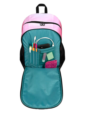 neoxx Rucksack "Flow" in Rosa - (B)28 x (H)42,5 x (T)18 cm