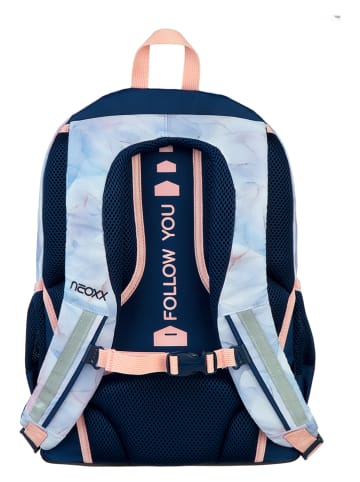 neoxx Rucksack "Dreaming of Pastel" in Hellblau - (B)28 x (H)42,5 x (T)18 cm