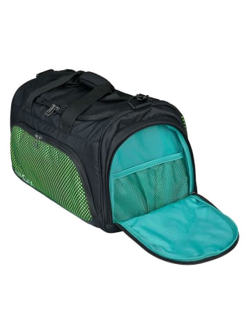 neoxx Sporttasche "All about Neon" in Grün/ Schwarz - (L)43,5 x (H)26 x (T)24 cm