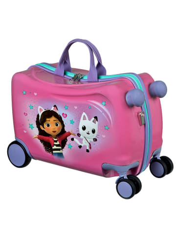 Undercover Ride-On-Trolley "Gabby's Dollhouse" in Lila/ Pink - (B)41,5 x (H)31 x (T)21 cm